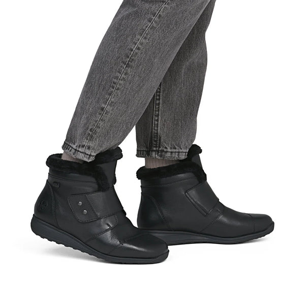 Rieker 47268-00 (Black) - Women's