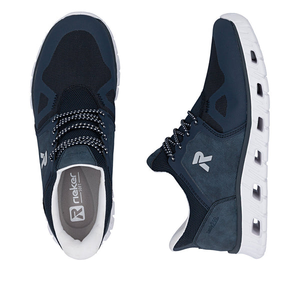 Rieker 04355-14 (Blue) - Men's