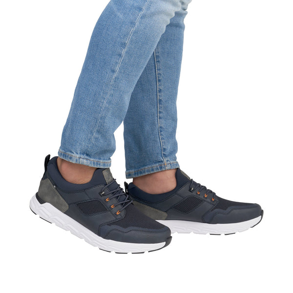 Rieker 09102-14 (Blue) - Men's