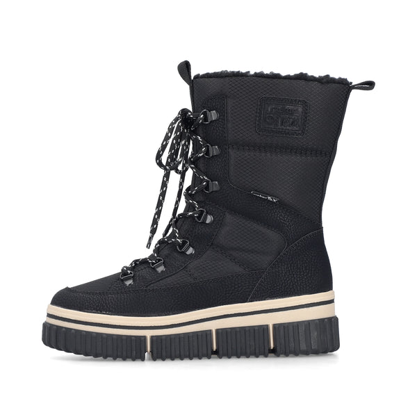 Rieker Y6380-00 (Black) - Women's