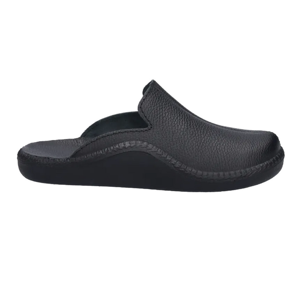 Josef Seibel Monaco 202 Slipper (Black) - Men's