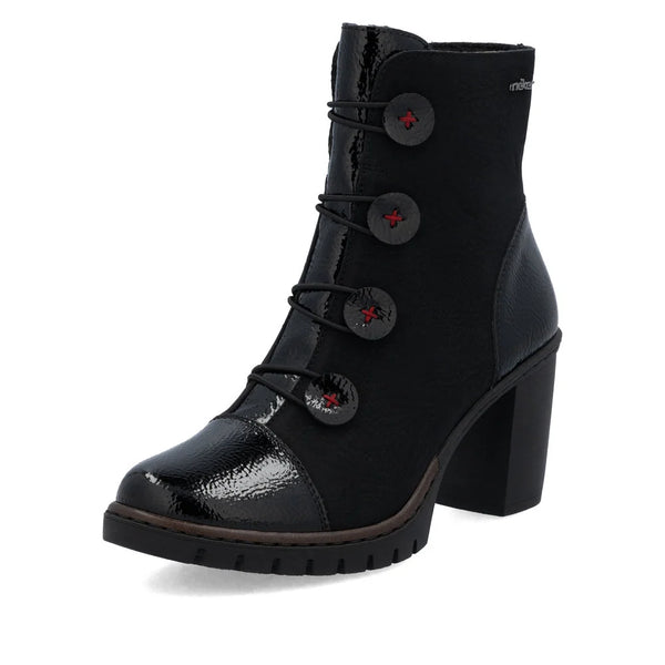 Rieker Y2576-00 (Black) - Women's