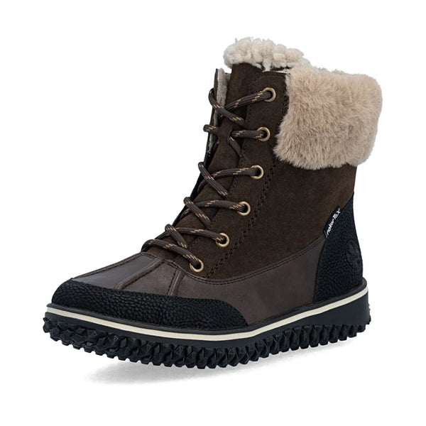 Rieker Z4203-25 (Brown) - Women's