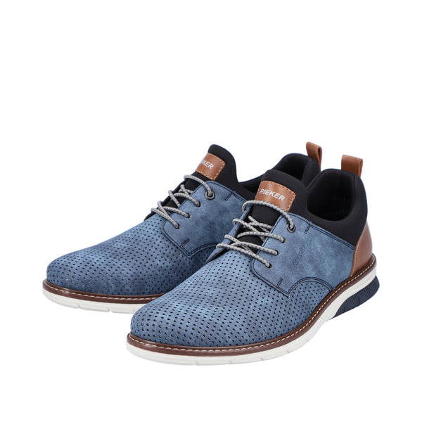 Rieker 14450-14 (Blue) - Men's