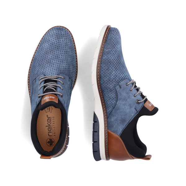 Rieker 14450-14 (Blue) - Men's