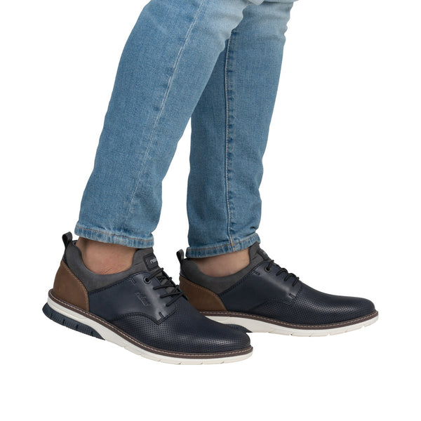 Rieker 14450-15 (Blue) - Men's