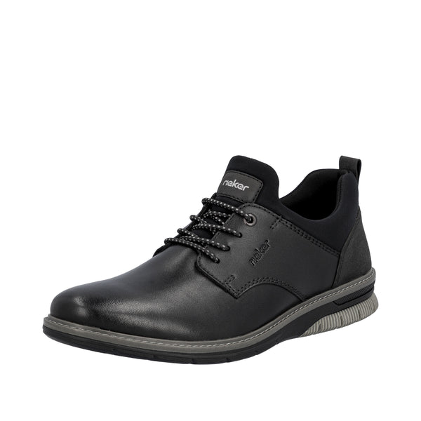 Rieker 14454-01 (Black) - Men's