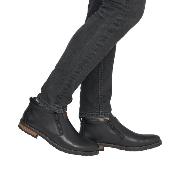 Rieker 14656-00 (Black) - Men's