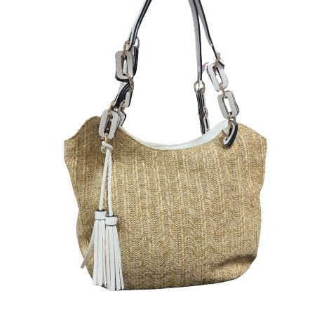 La Diva C 10750 STL Handbag (Natural Straw) - Women's