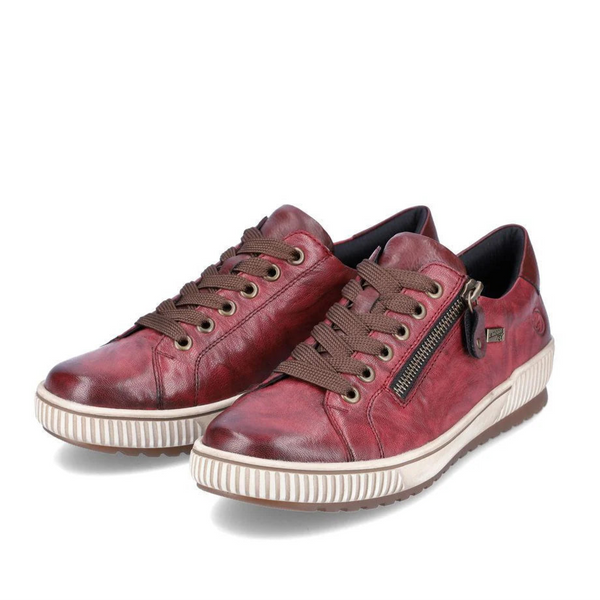 Remonte D0700-35 (Burgundy) - Women's