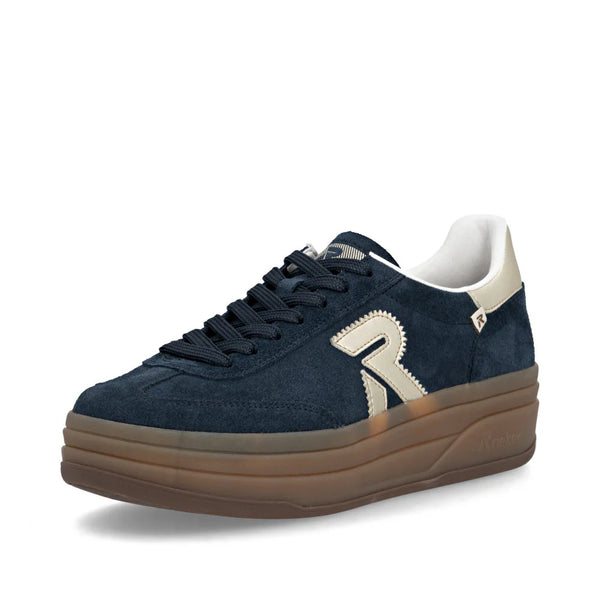 Rieker W3700-14 (Blue) - Women's