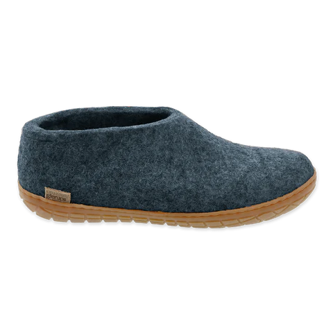 Glerups Rubber Sole Shoe (Denim) - Unisex