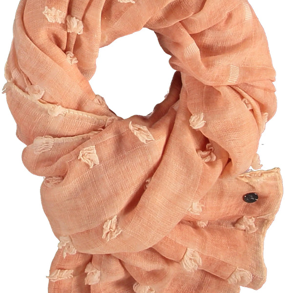 V. Fraas Scarf 602033 (Terracotta) - Women's