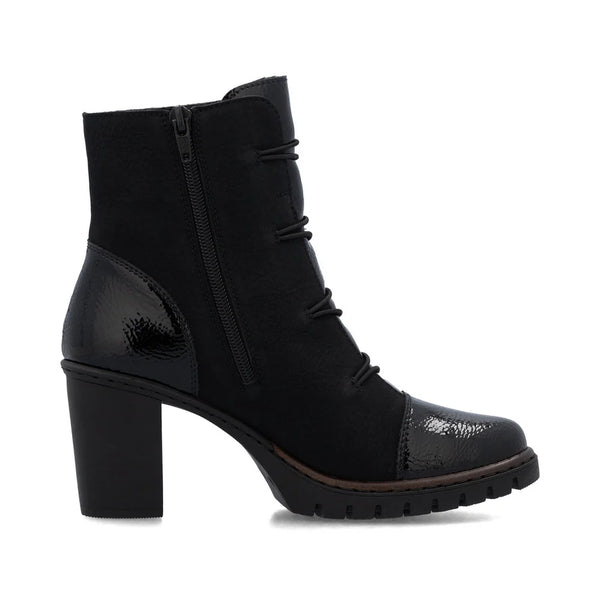 Rieker Y2576-00 (Black) - Women's