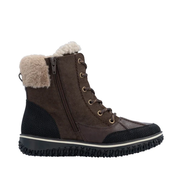 Rieker Z4203-25 (Brown) - Women's
