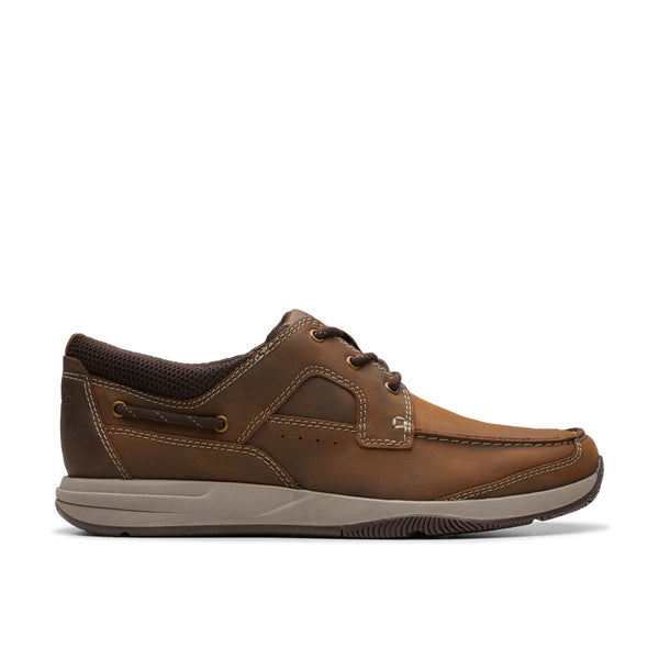 Clarks Sailview Lace (Brown) - Men's