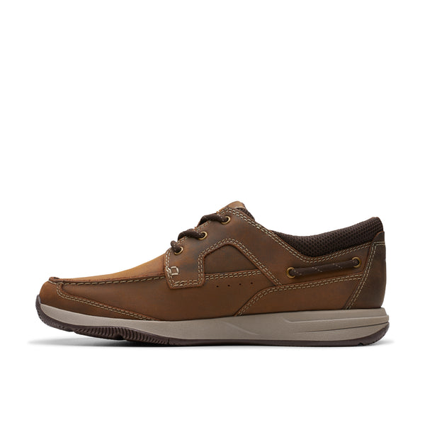 Clarks Sailview Lace (Brown) - Men's