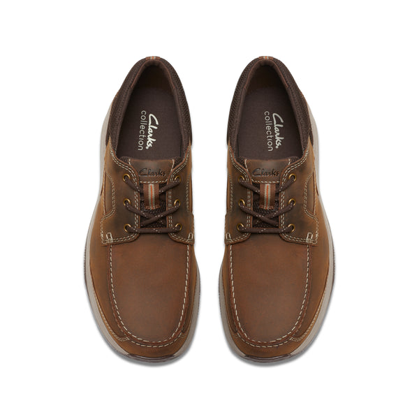 Clarks Sailview Lace (Brown) - Men's