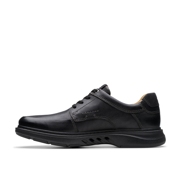 Clarks Un Briley Lace (Black) - Men's