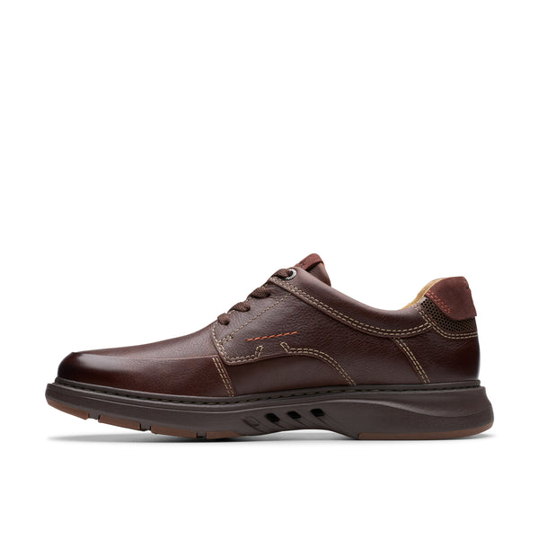 Clarks Un Briley Lace (Mahogany) - Men's