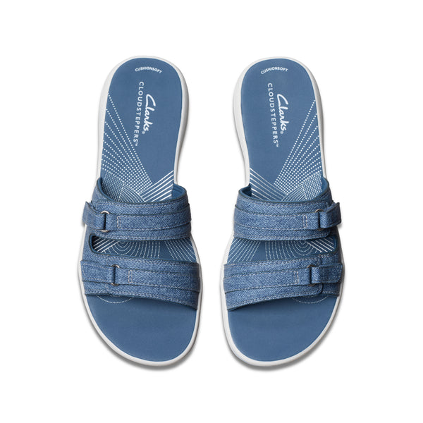 Clarks Breeze Piper (Dark Denim) - Women's