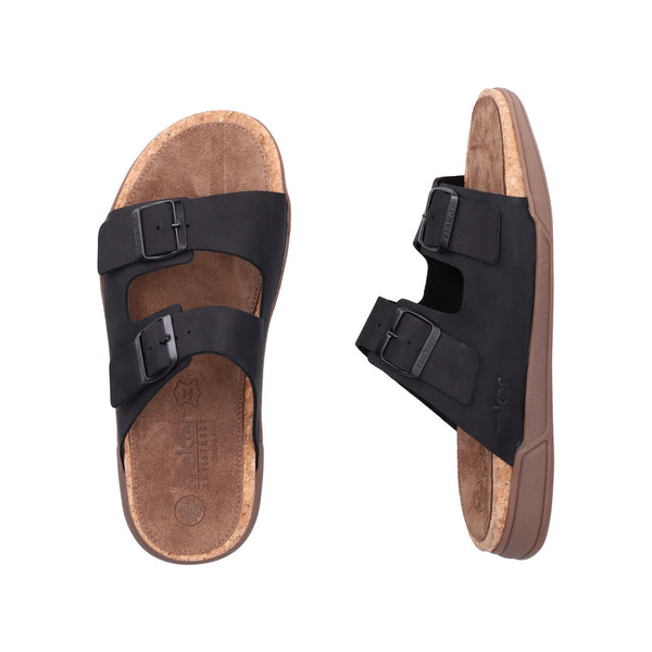 Rieker 27090-00 (Black) - Men's