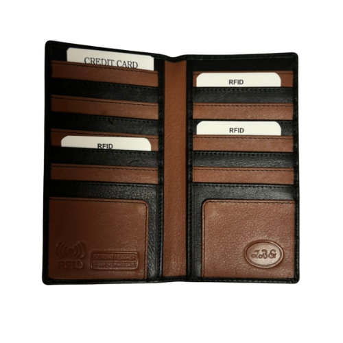 JBG 529 Long Wallet (Black)