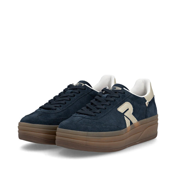 Rieker W3700-14 (Blue) - Women's