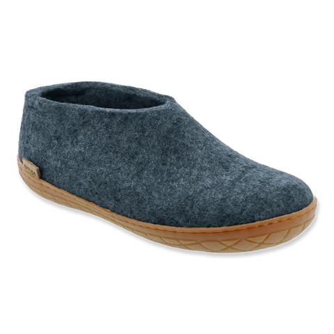Glerups Rubber Sole Shoe (Denim) - Unisex
