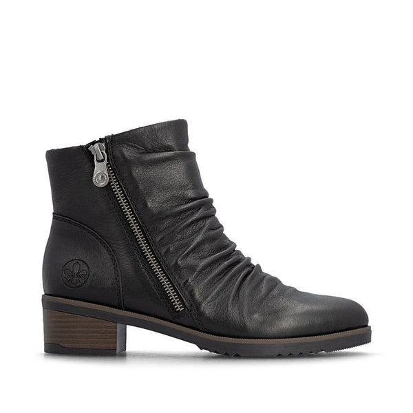 Rieker Y0556-00 (Black) - Women's