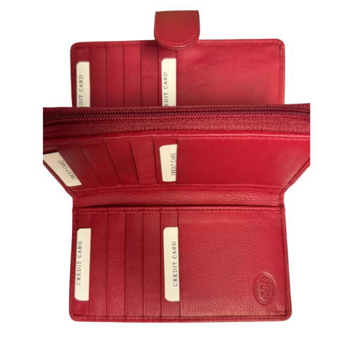 JBG 173 Wallet (Red) - Women's