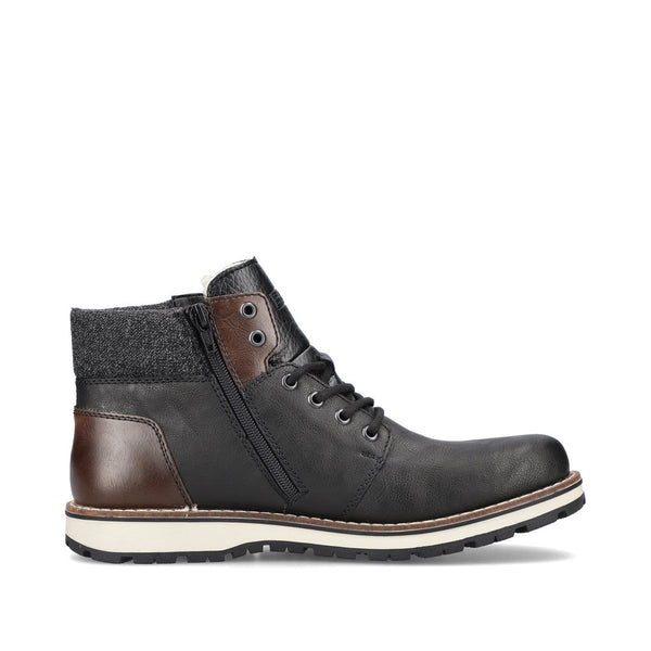 Rieker 38434-00 (Black) - Men's
