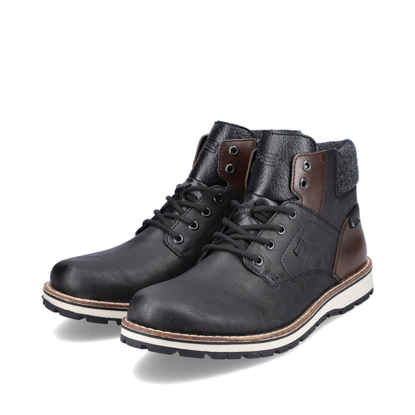 Rieker 38434-00 (Black) - Men's