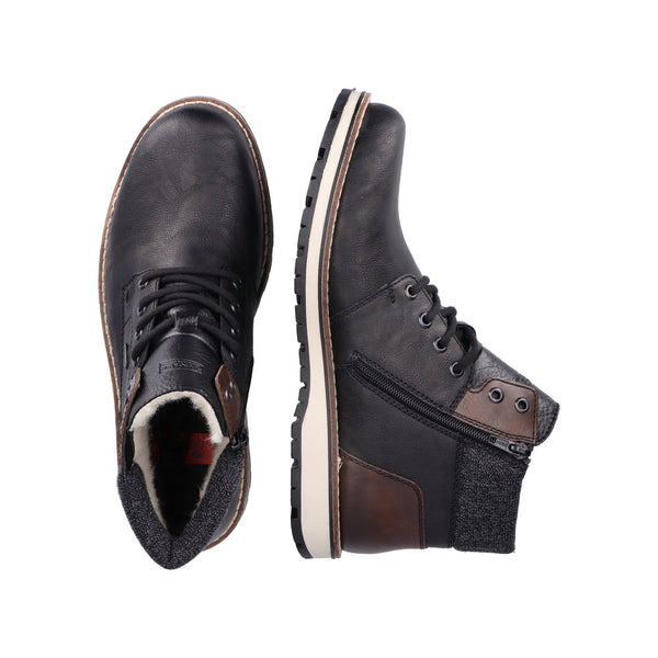 Rieker 38434-00 (Black) - Men's