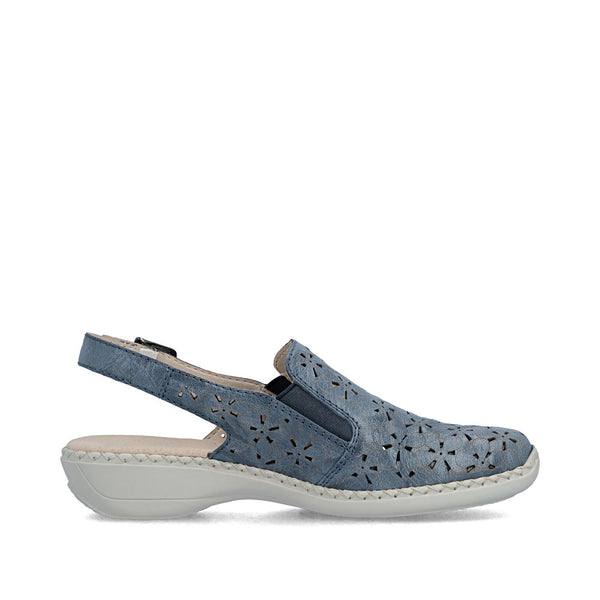 Rieker 41371-12 (Blue) - Women's