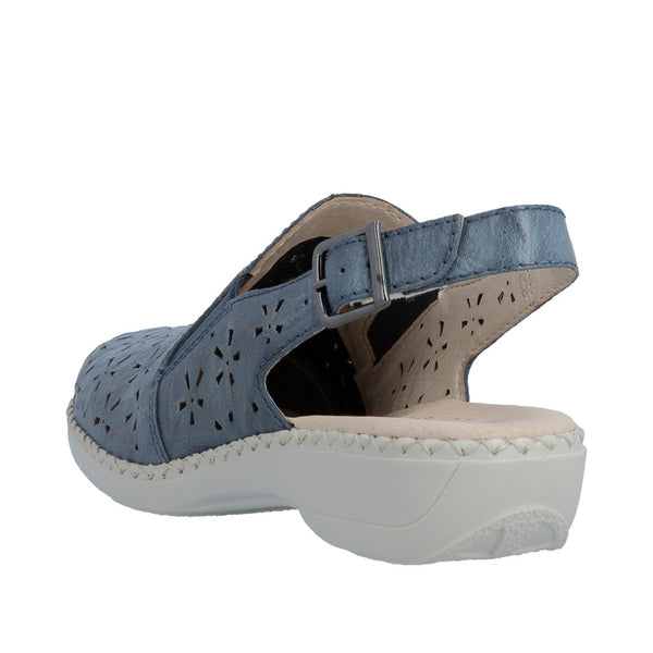 Rieker 41371-12 (Blue) - Women's