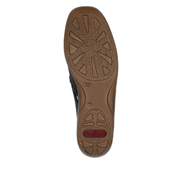 Rieker 41385-02 (Black) - Women's