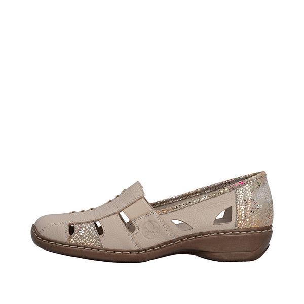 Rieker 41385-63 (Beige) - Women's
