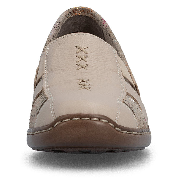 Rieker 41385-63 (Beige) - Women's