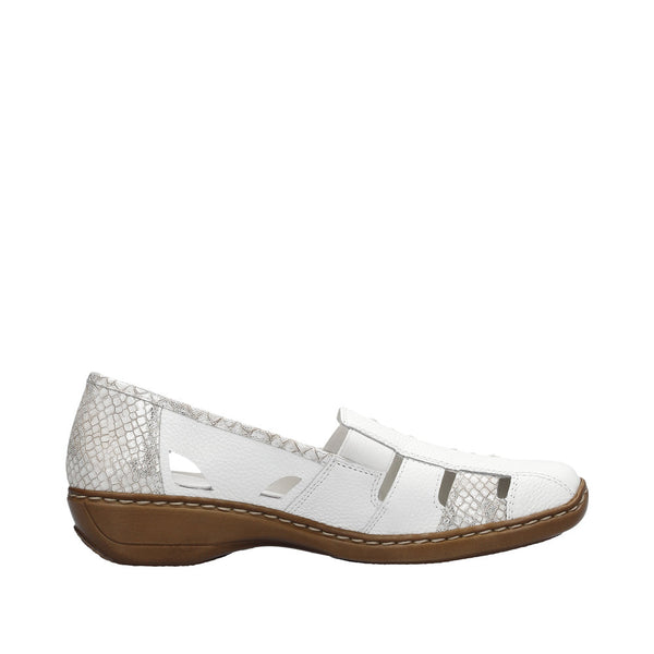 Rieker 41385-80 (White) - Women's