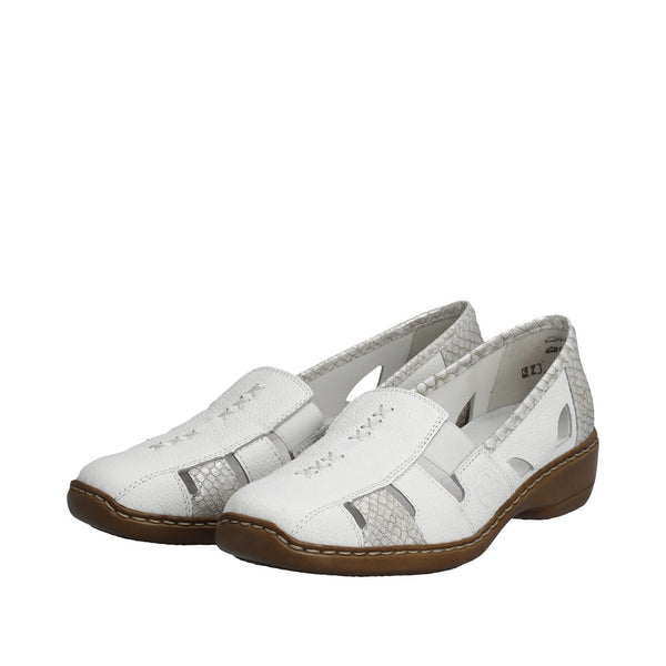 Rieker 41385-80 (White) - Women's