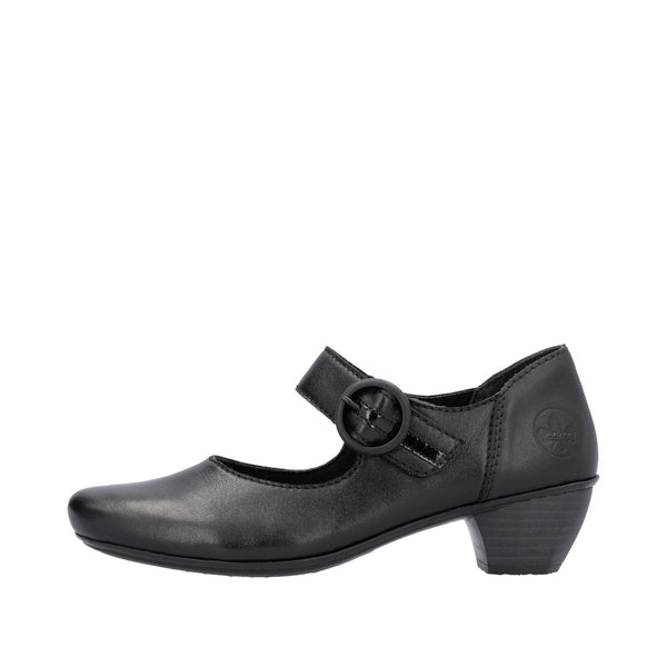 Rieker 41756-00 (Black) - Women's