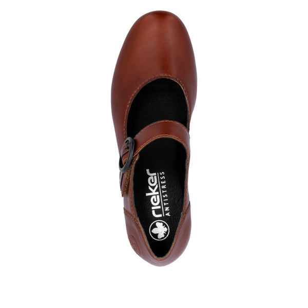 Rieker 41756-22 (Brown) - Women's