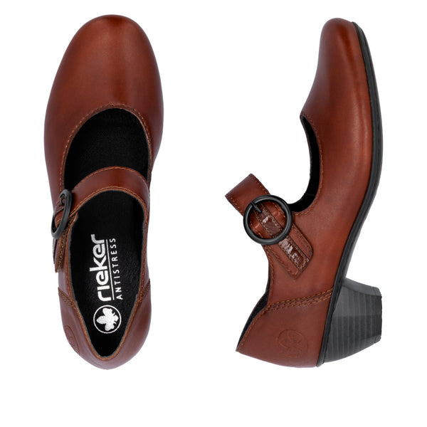 Rieker 41756-22 (Brown) - Women's