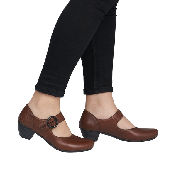 Rieker 41756-22 (Brown) - Women's