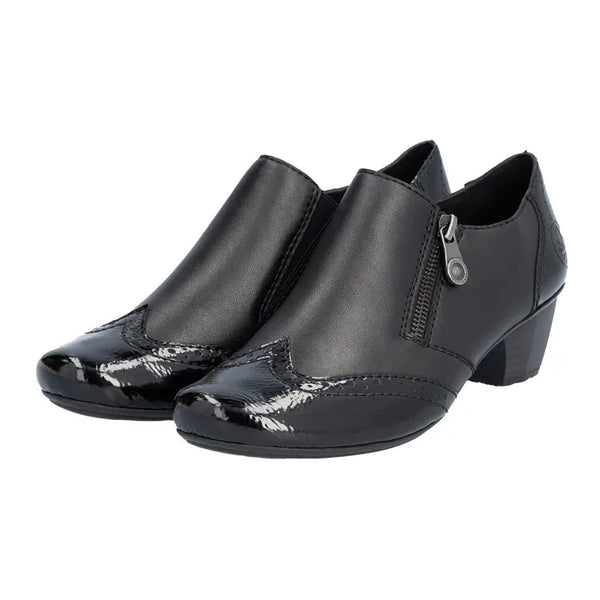 Rieker 41757-00 (Black) - Women's