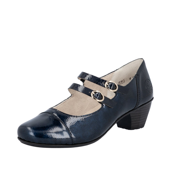 Rieker 41758-14 (Blue) - Women's