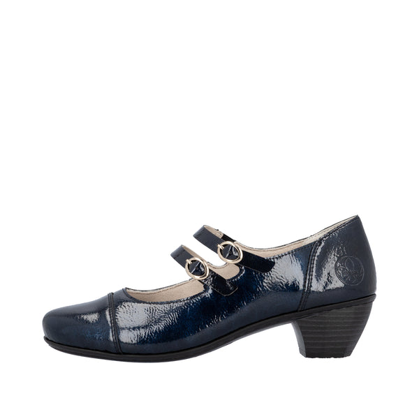 Rieker 41758-14 (Blue) - Women's