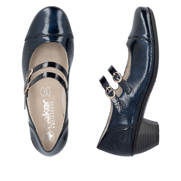 Rieker 41758-14 (Blue) - Women's