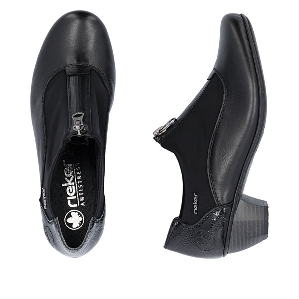Rieker 41765-00 (Black) - Women's